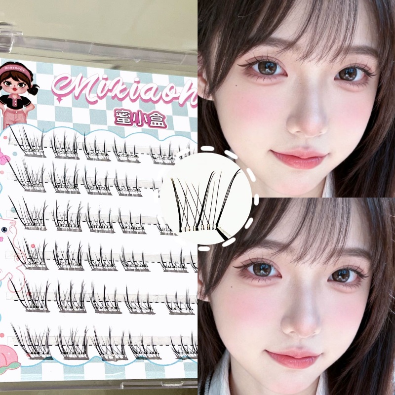Lash Adhesive Glue - Mixiaohe Klebefreie Gerade Wimpern Natürlich Weich