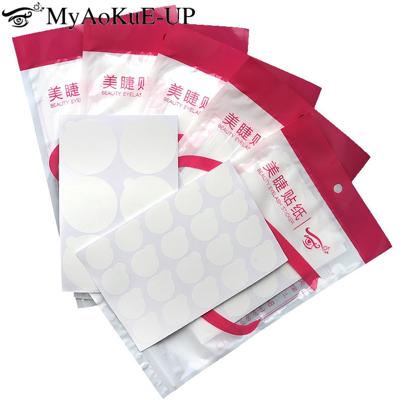 Lash Mapping Sticker - 1 Packung Wimpernverlängerung Kleber Aufkleber Wimpernlifting