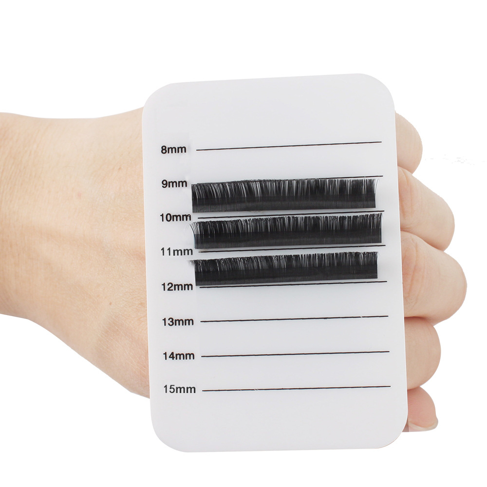 Individual Lash Tray - Acryl-Wimpernbrett, Wimpern-Tray-Palette, Wimpern-Tray-Ständer, Einzelwimpernverlängerungen, Handplatte, Wimpernpalettenhalter