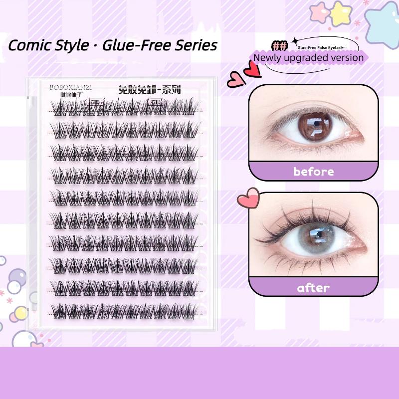 Lash Adhesive Glue - Selbstklebende natürliche Wimpern, wiederverwendbar, kein Kleber,