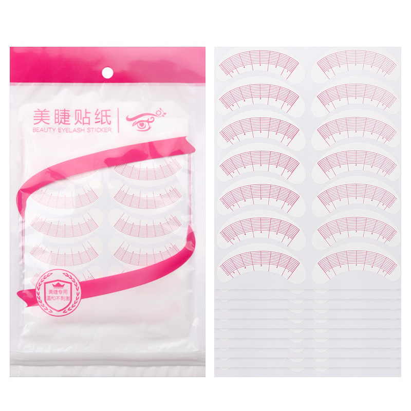 Lash Mapping Sticker - 70 Paar Wimpern-Mapping-Aufkleber unter den Augen,