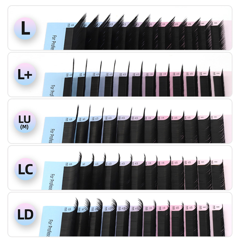 Individual Lash Tray - RUJADE L L+ LC LD LU(M)