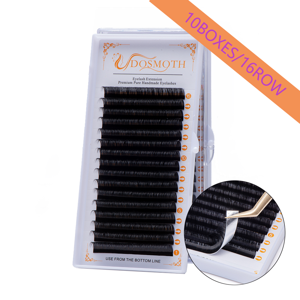 Individual Lash Tray - DOSMOTH 10 Boxen 16 Reihen 7–16