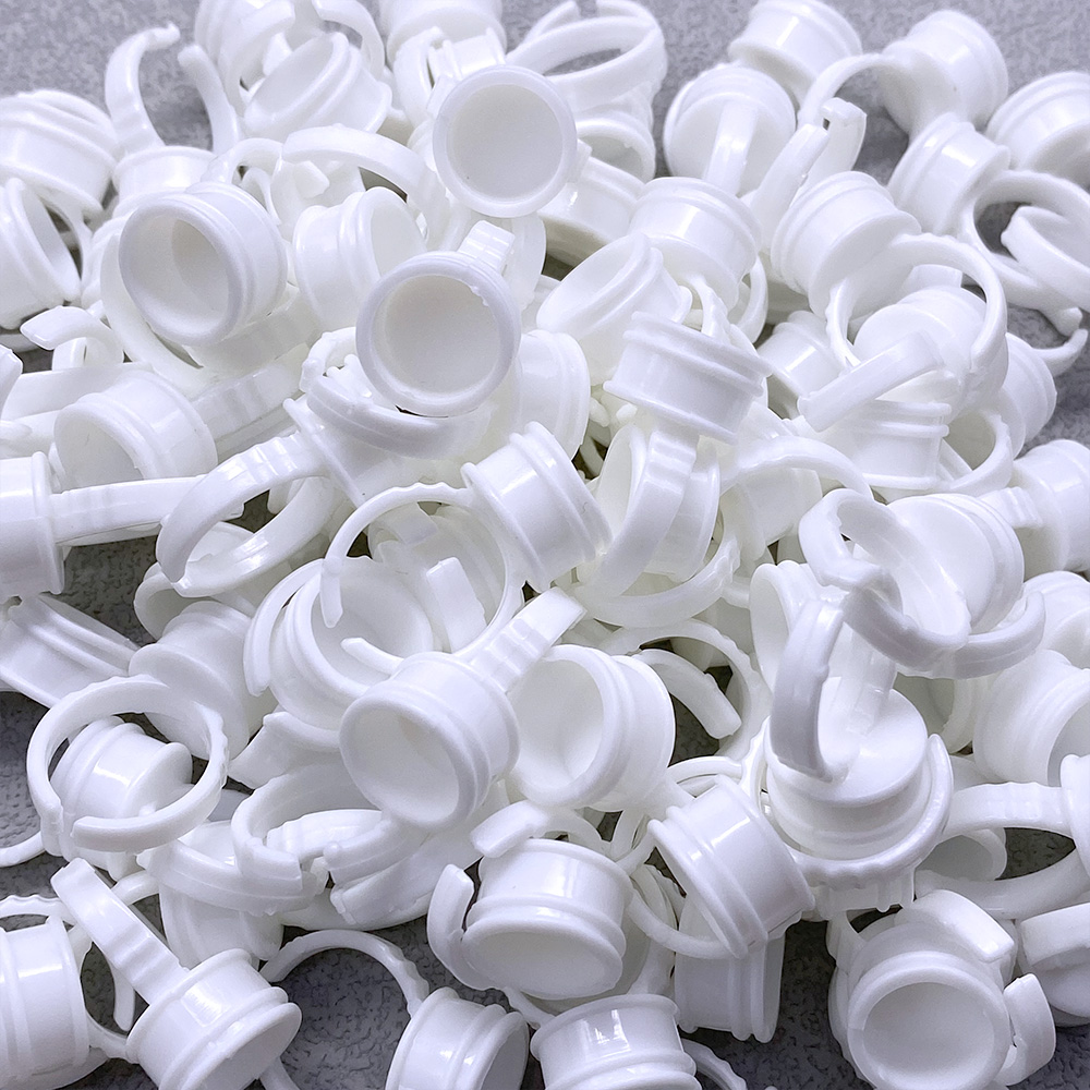 100Pcs Einweg Kleber Ring Tass – Eyelash Extension Last Bewertung und Preis
