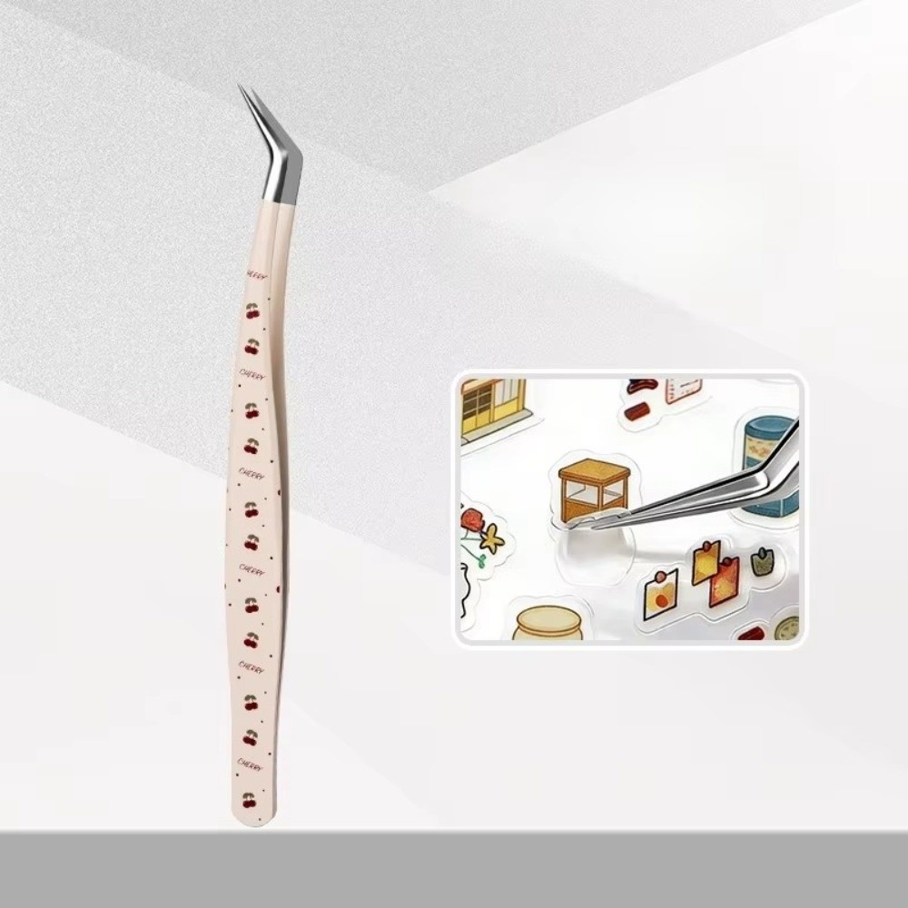 Edelstahl Gebogene Pinzette Ho – Lash Mapping Sticker Bewertung und Preis