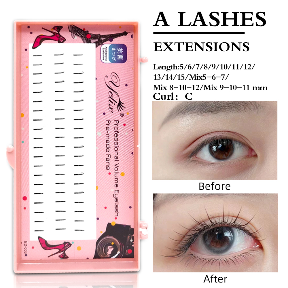 Yelix Natürliche Weiche Einzel – Eyelash Extension C Curl Bewertung und Preis