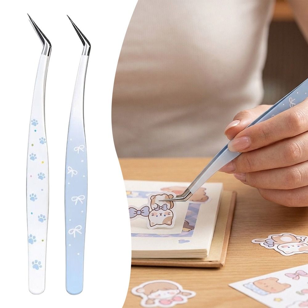 Edelstahl Gebogene Pinzette Ho – Lash Mapping Sticker Bewertung und Preis