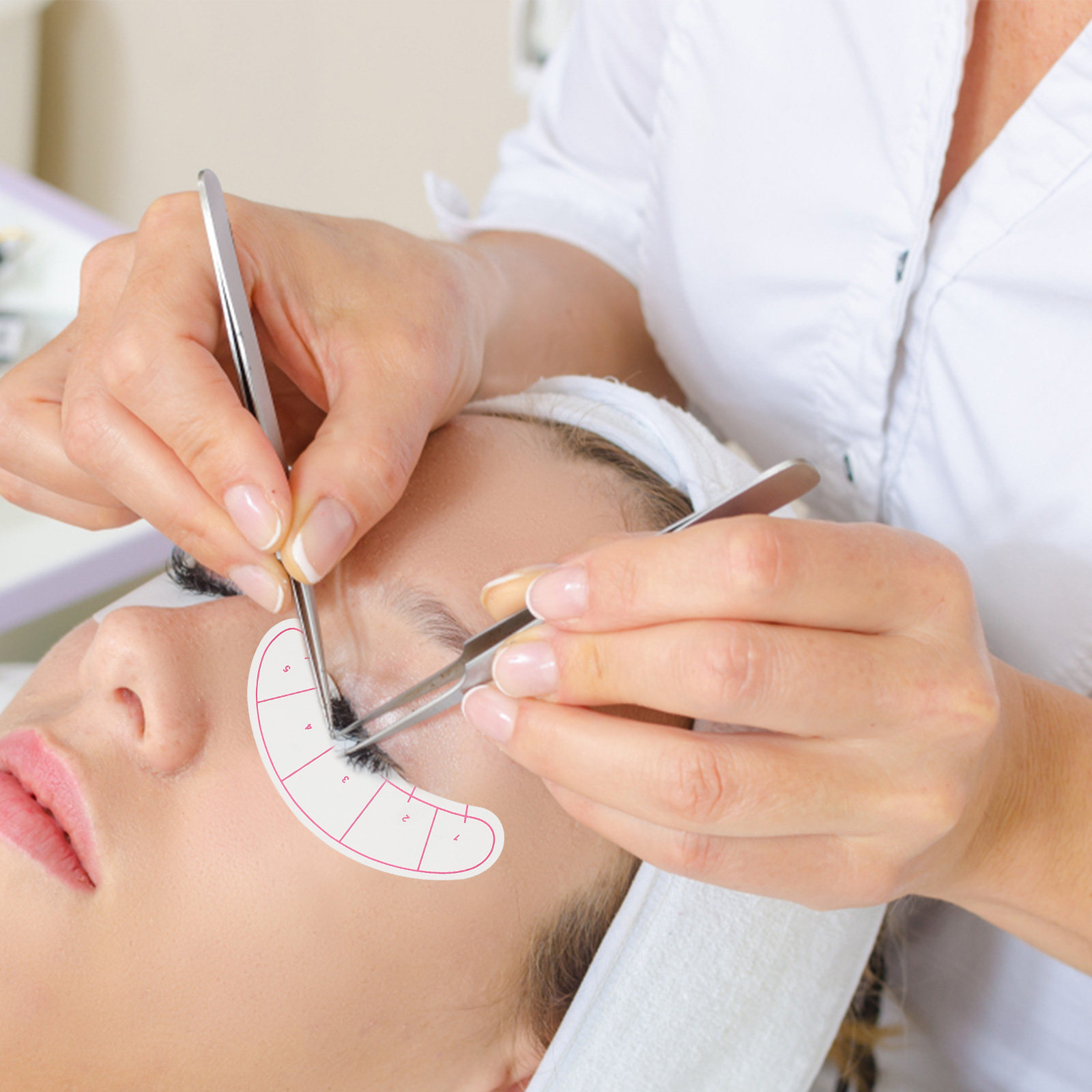 10 Blatt Wimpernverlängerungs- – Lash Mapping Sticker Bewertung und Preis