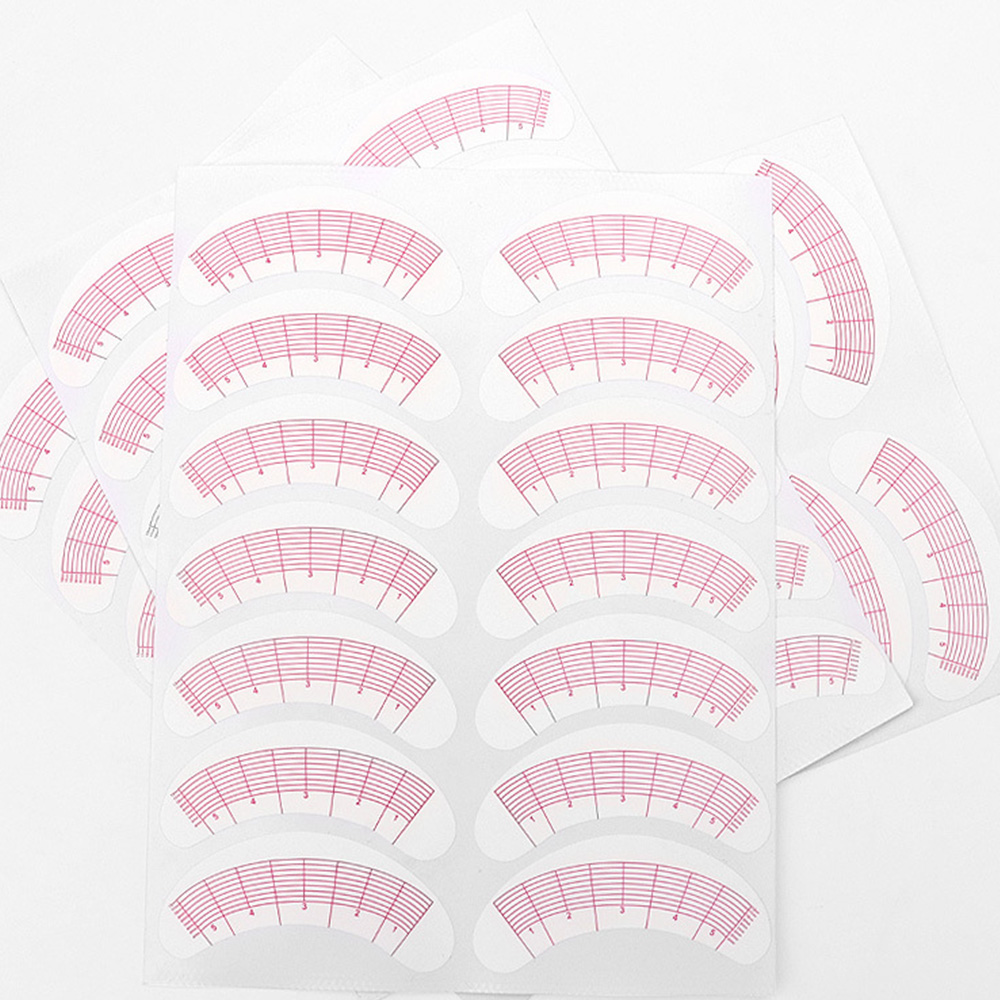2/5 Packungen Wimpern-Mapping- – Lash Mapping Sticker Bewertung und Preis