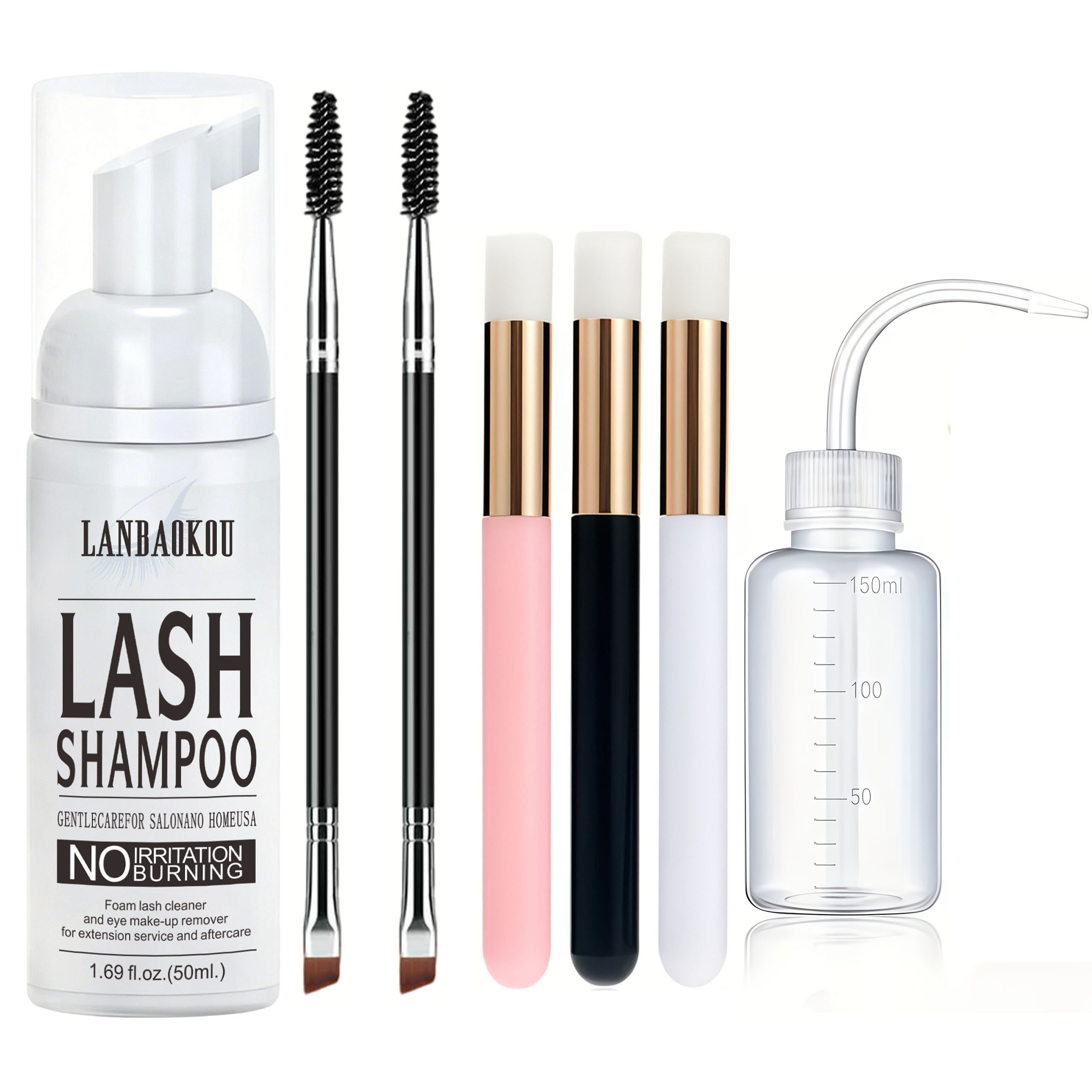 Wimpernshampoo für Wimpern 50M – Eyelash Extension Aftercare Bewertung und Preis