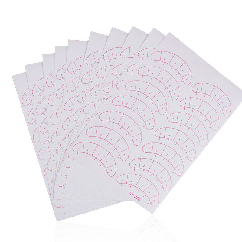 Wimpern Verlängerung Papier Pa – Lash Mapping Sticker Bewertung und Preis