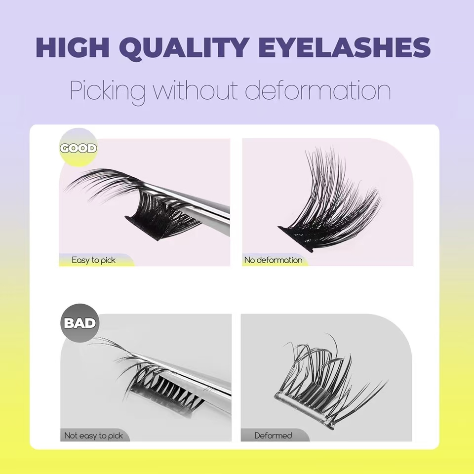 QIUNING Wimpern-Cluster-Set, E – Individual Lash Tray Bewertung und Preis