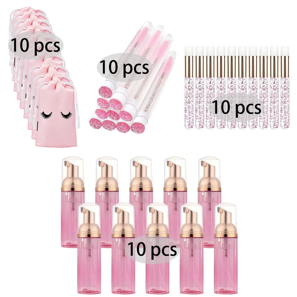 20/40PCS Anzug 60ML Leere Pump – Eyelash Extension Aftercare Bewertung und Preis
