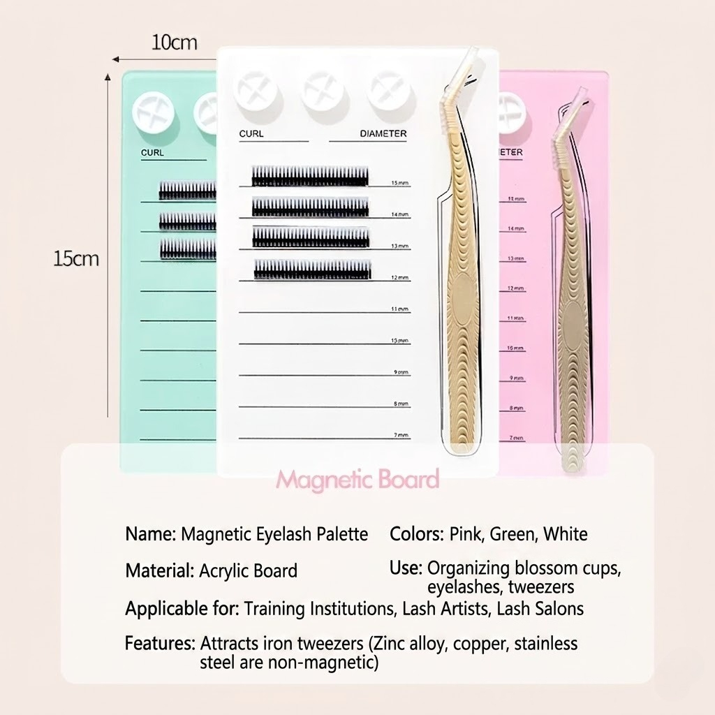 Magnetische Wimpernverlängerun – Individual Lash Tray Bewertung und Preis