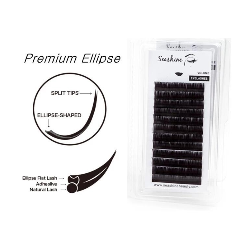 Seashine Ellipse Flache Wimper – Eyelash Extension C Curl Bewertung und Preis