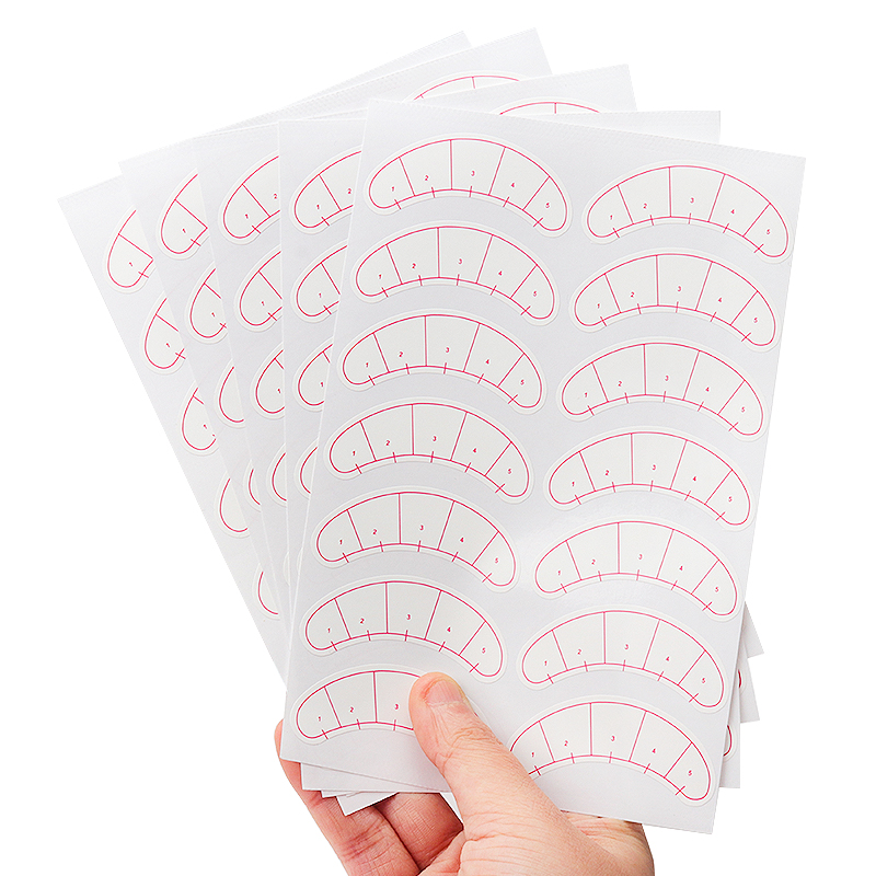 70 Paar Wimpern-Mapping-Aufkle – Lash Mapping Sticker Bewertung und Preis