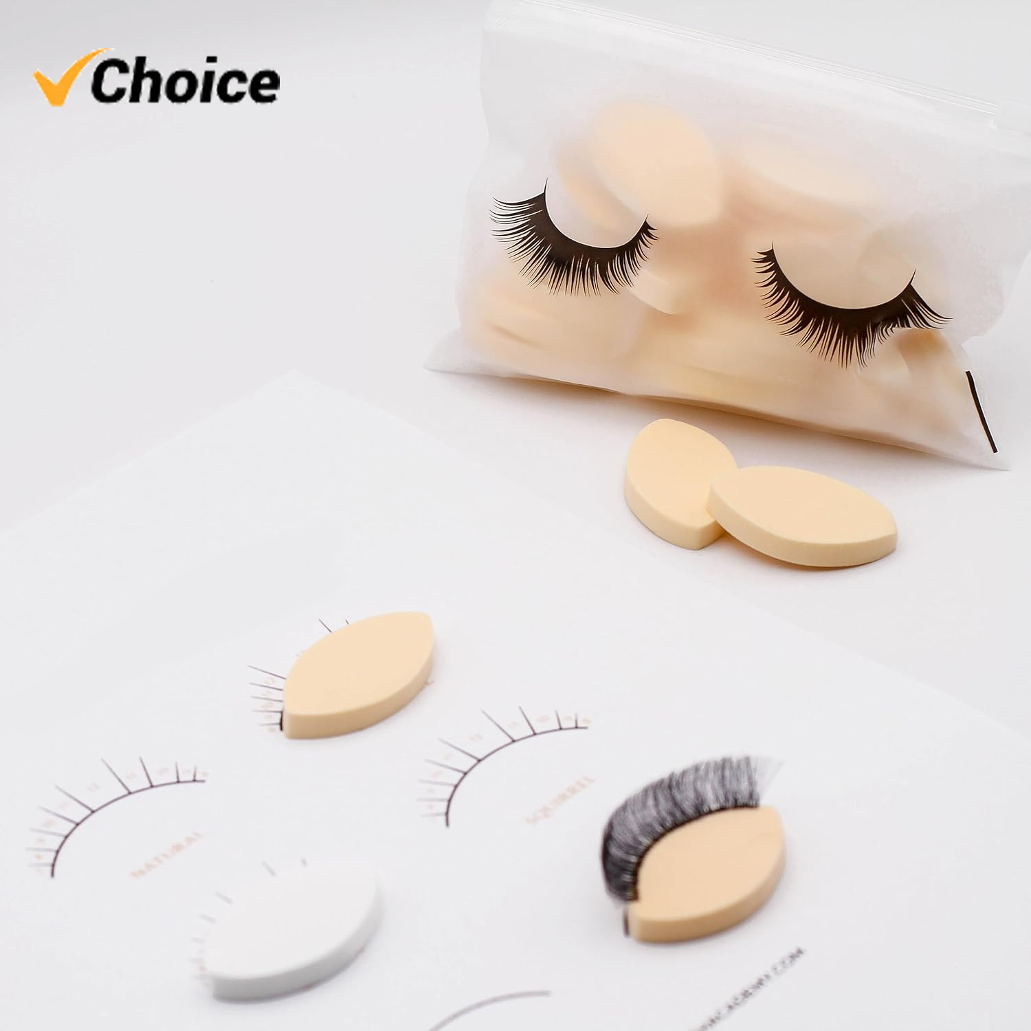 Wimpernkartendiagramm für Anfä – Lash Mapping Sticker Bewertung und Preis