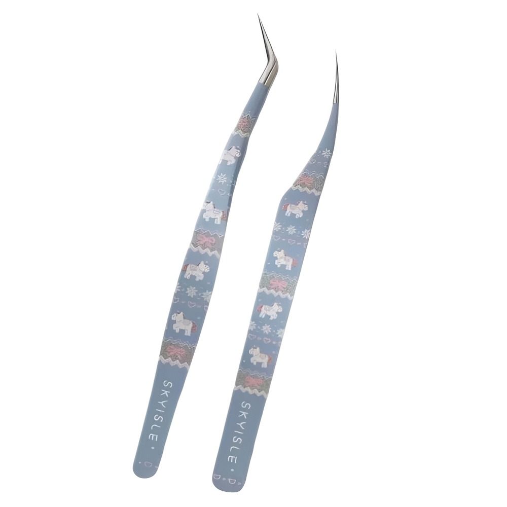 Edelstahl Gebogene Pinzette Ho – Lash Mapping Sticker Bewertung und Preis