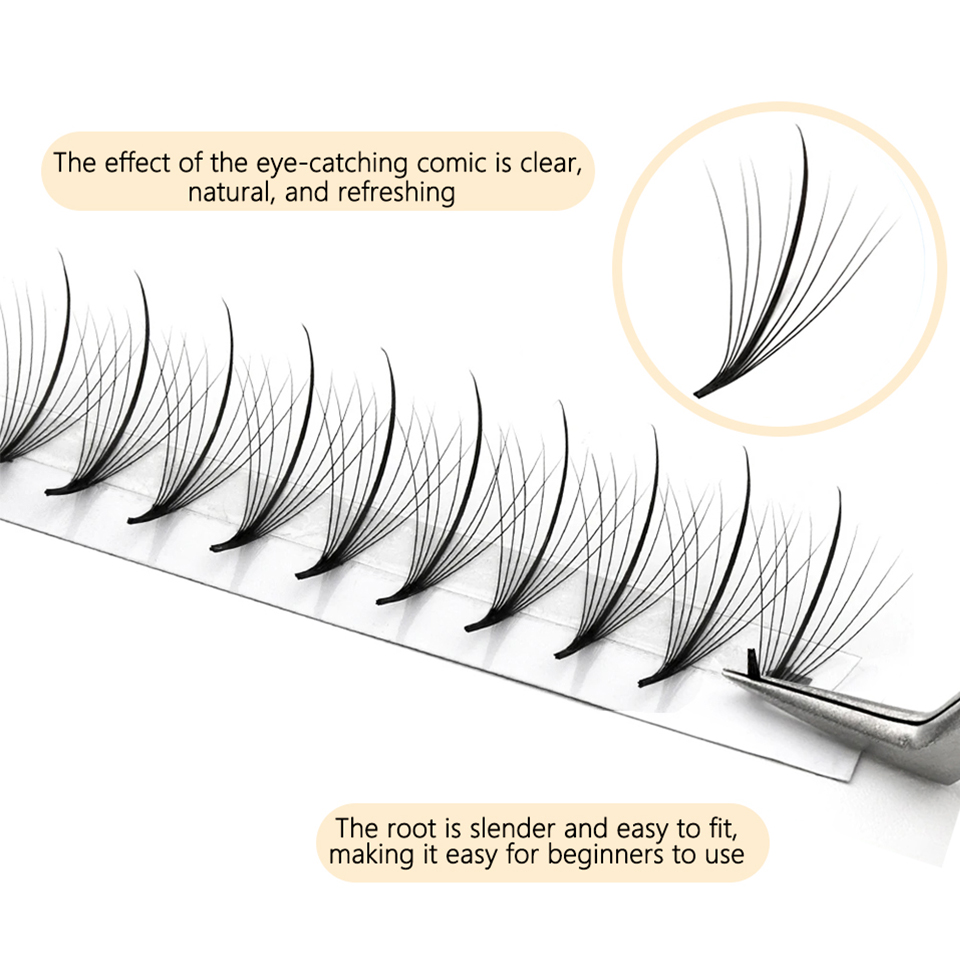 Rujade 3D 5D 7D 9D Vorgefertig – Individual Lash Tray Bewertung und Preis