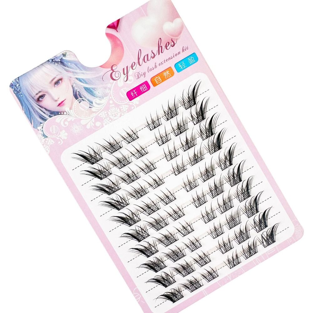 3D Cat Eye Clusters Wimpern Na – Eyelash Extension C Curl Bewertung und Preis