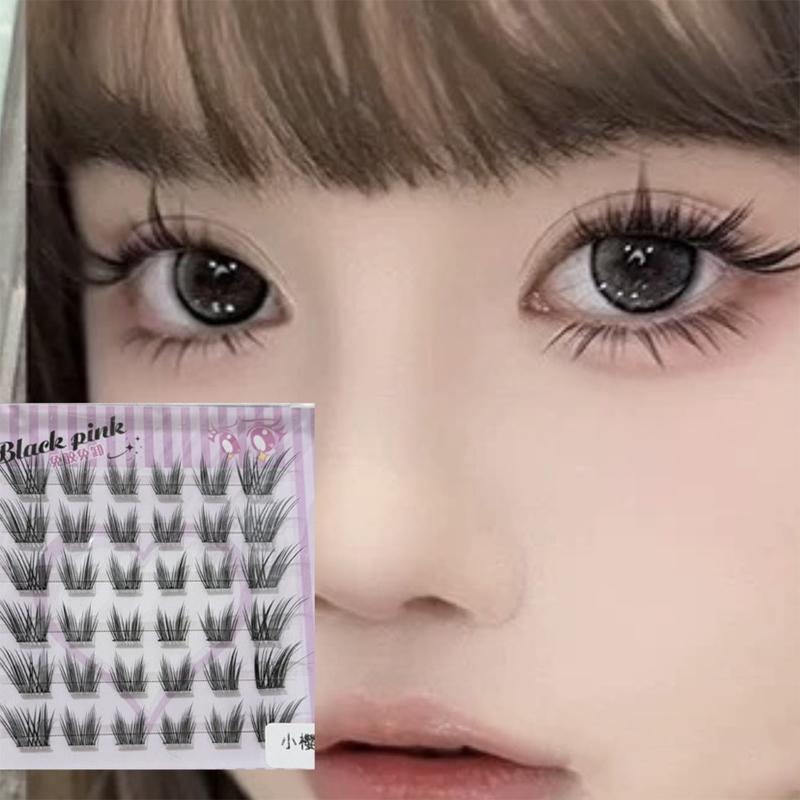 Schwarze Cluster-Wimpern, selb – Lash Adhesive Glue Bewertung und Preis
