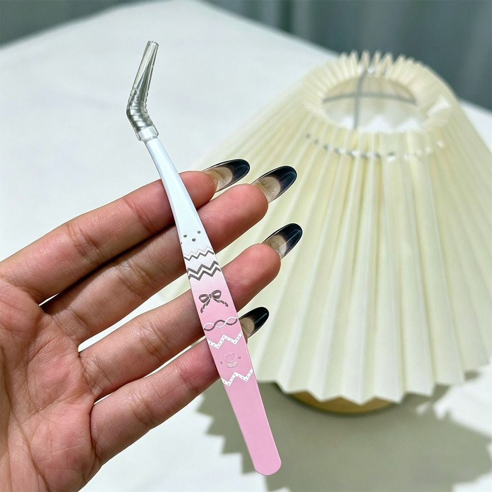 Edelstahl Gebogene Pinzette Ho – Lash Mapping Sticker Bewertung und Preis
